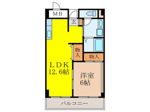 ラフィネ淀川の物件間取画像